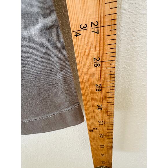 J Crew Khaki Gray 484 Stretch Chambray Trouser Pant Chino 34 / 32 - Picture 13 of 13